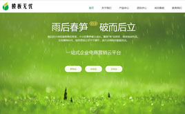 織夢(mèng)dedecms電子商務(wù)營(yíng)銷(xiāo)類(lèi)企業(yè)網(wǎng)站模板