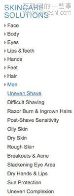 搜索過濾導(dǎo)航