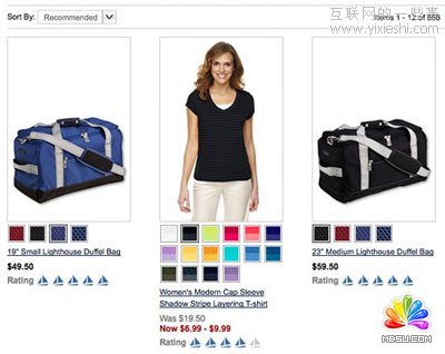 服裝站點(diǎn)搜索結(jié)果頁產(chǎn)品展示優(yōu)化方法