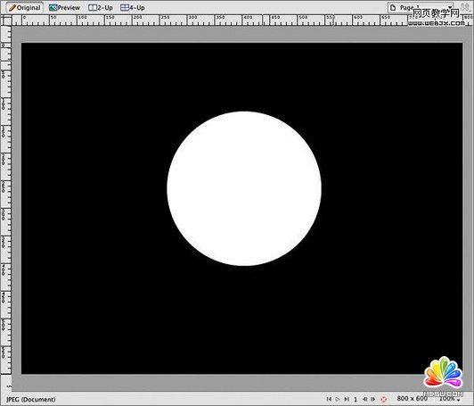 Fireworks實例教程:制作超級光線水晶球
