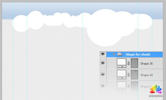 Photoshop設計簡潔大方的網頁界面,破洛洛