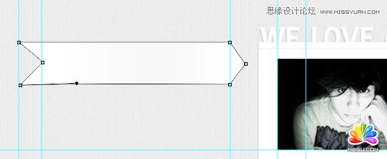 Photoshop設(shè)計簡潔大方的網(wǎng)頁界面,破洛洛