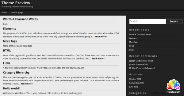 HTML5푑ʽLwordpress} - OmaGue 