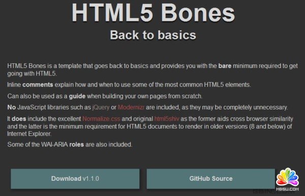 _(ki)l(f)HTML5ľW(wng)վԭ(y) - HTML5 Bones