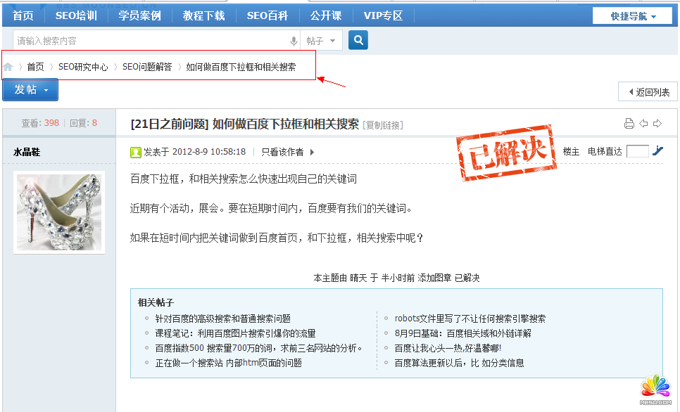 SEO研究中心-常見(jiàn)問(wèn)題解答版區(qū)