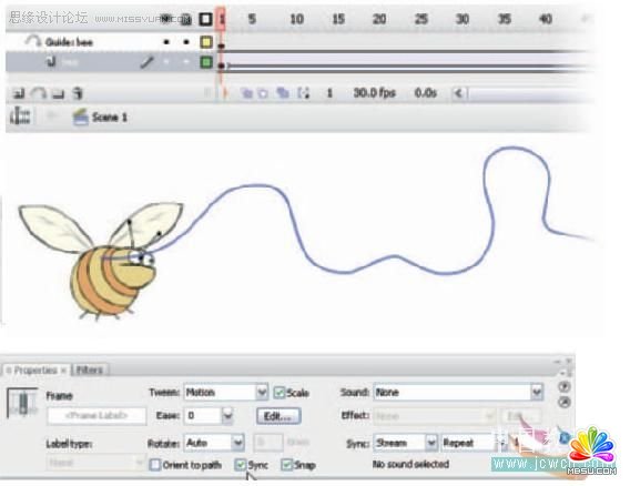 Flash cs3鼠繪教程:圖形元件的同步應用,PS教程,思緣教程網(wǎng)
