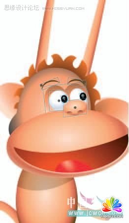 Flash cs3鼠繪教程:動畫技巧之繪制猴子,PS教程,思緣教程網(wǎng)
