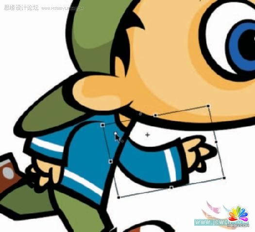 Flash教程:鉸連身體部分的方法 模板無憂