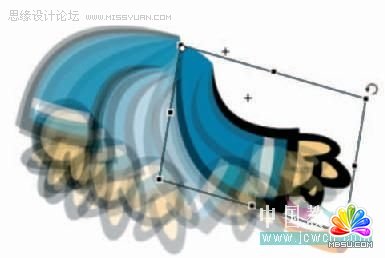 Flash cs3鼠繪教程:鉸連身體部分,PS教程,思緣教程網(wǎng)