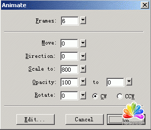 Fireworks禮花動畫制作教程學習 模板無憂