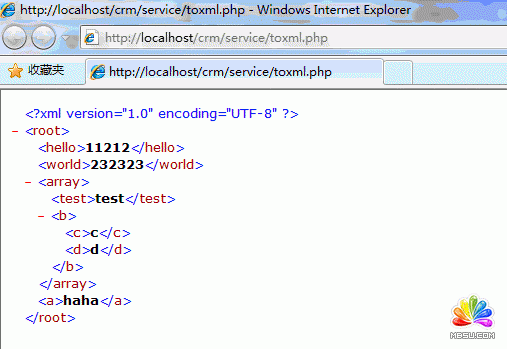 php實現(xiàn)將數(shù)組轉(zhuǎn)換為XML的方法 模板無憂
