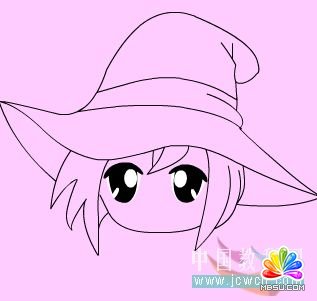 Flash繪制卡通MM眨眼睛動畫