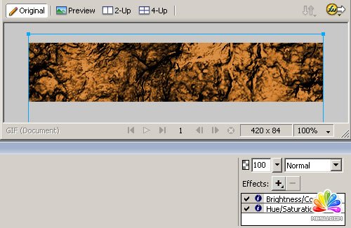 Fireworks 創(chuàng)建殘破紋理特效文字
